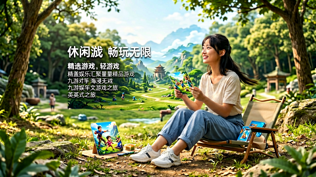 休闲手游类游戏推荐页面展示